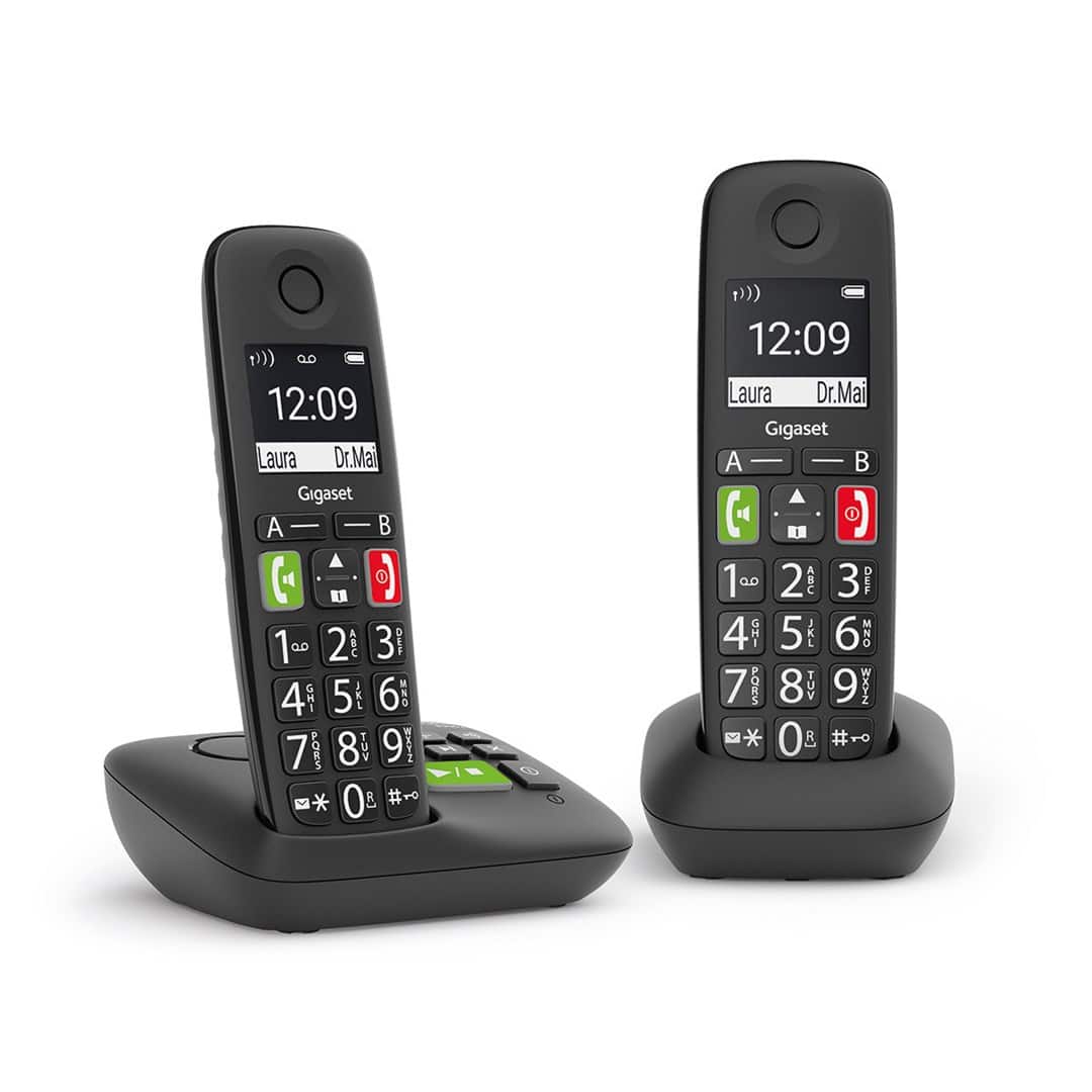 Gigaset E290 A Duo - Schnurloses DECT Telefon — zdjęcie 1 z 3