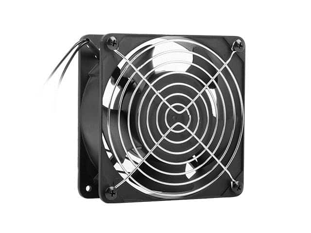 LANBERG WENTYLATOR DO SZAF 19" WISZĄCYCH LNABERG 120X120X38MM 230V CZARNY — zdjęcie 1 z 2