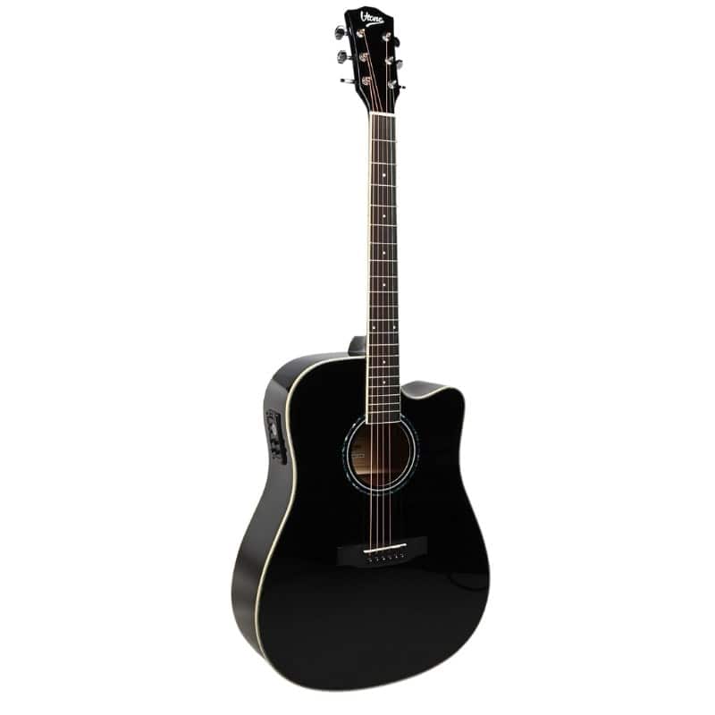 V-TONE VEAG1 CE BK - Gitara elektroakustyczna 4/4 — zdjęcie 1 z 8