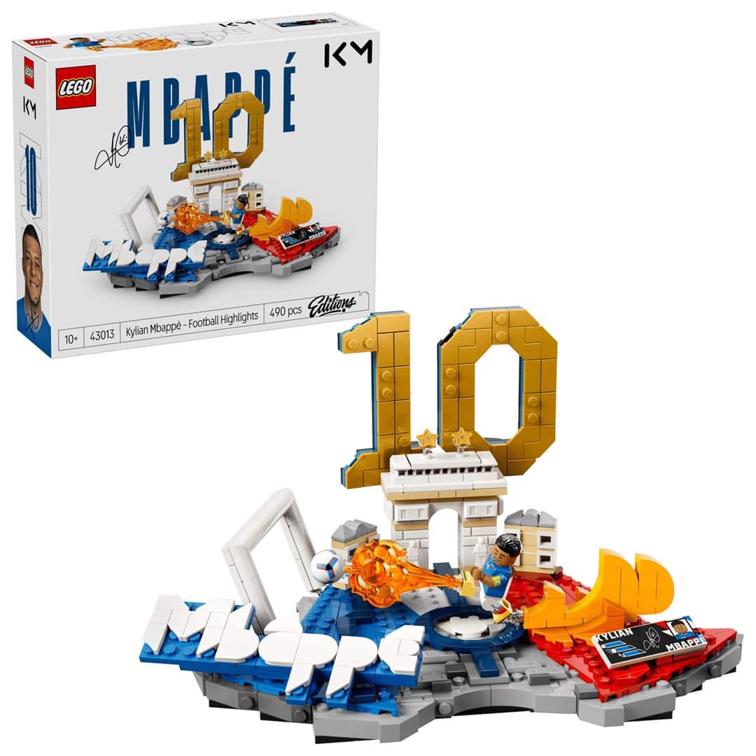 LEGO Editions 43013 - Kylian Mbappe - piłkarskie momenty — zdjęcie 1 z 8