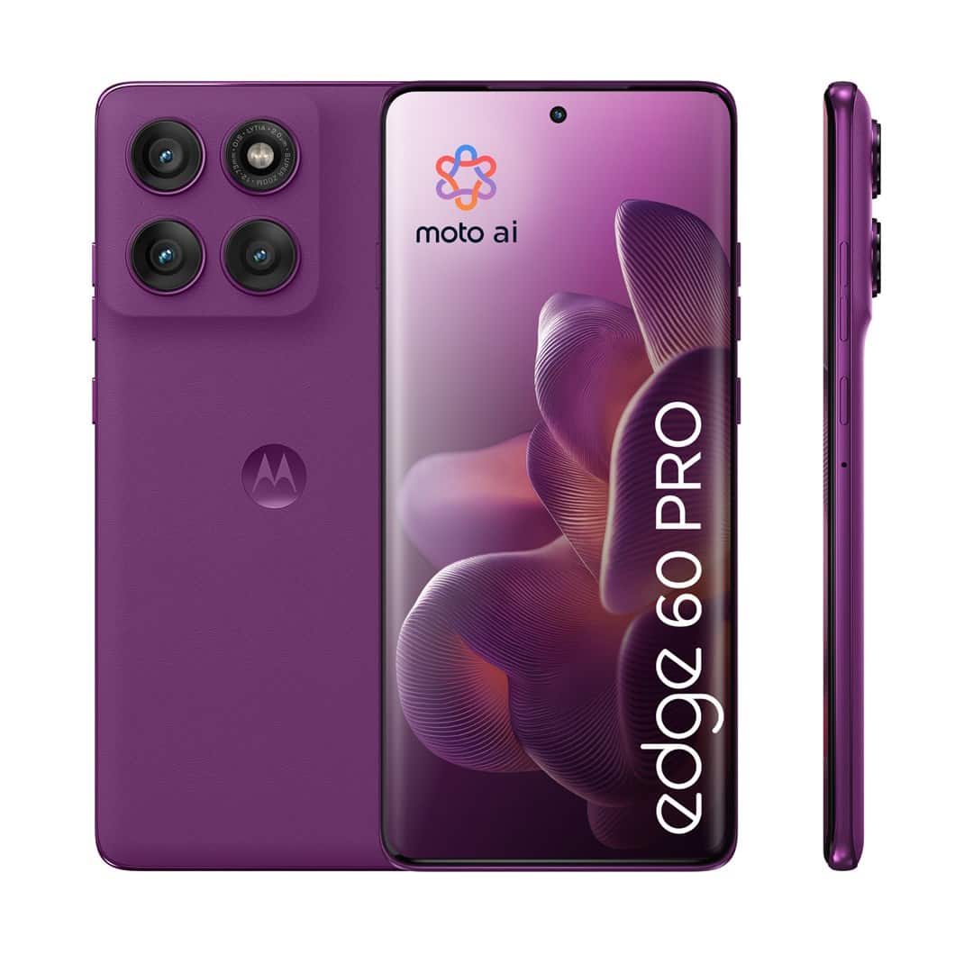 Motorola Edge 60 Pro 5G 12/512GB Sparkling Grape — zdjęcie 1 z 8