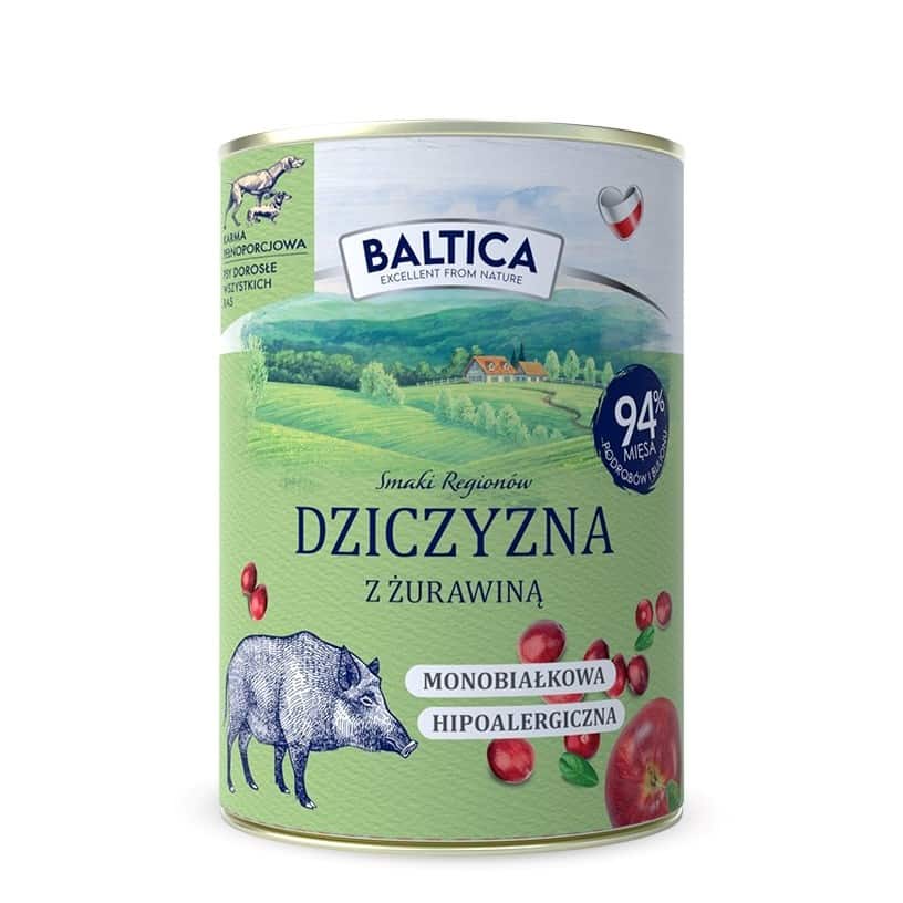 BALTICA SMAKI REGIONÓW Dziczyzna 400g