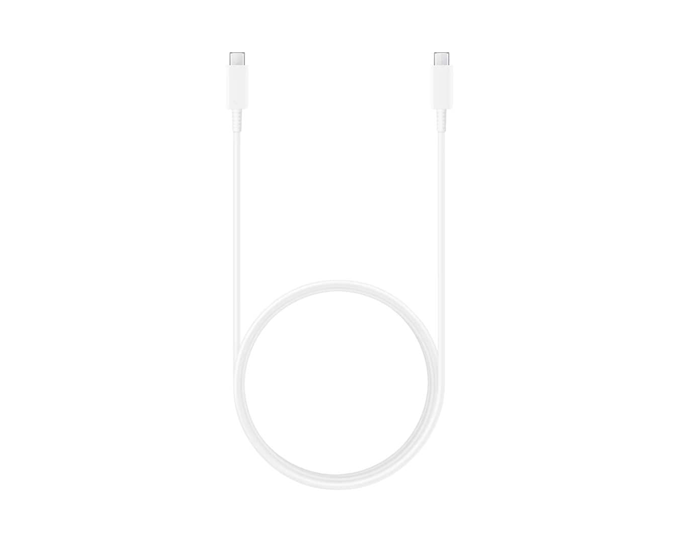Kabel Samsung EP-DX510JW USB-C/USB-C 1,8m 5A, biały — zdjęcie 1 z 3