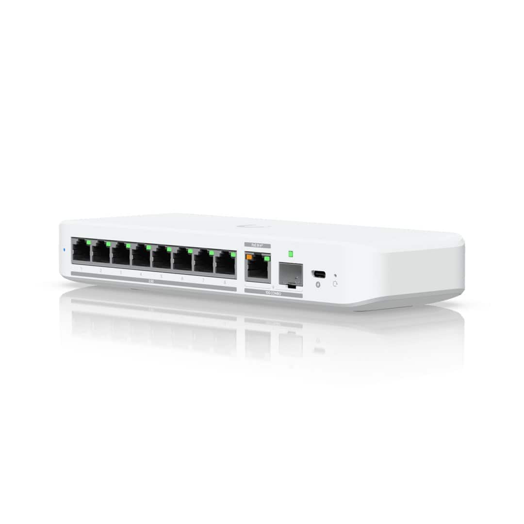 Switch Ubiquiti UniFi  9p Managed Multigigabit/10G (USW-Flex-2.5G-8-EU) (OUTLET) — zdjęcie 1 z 6