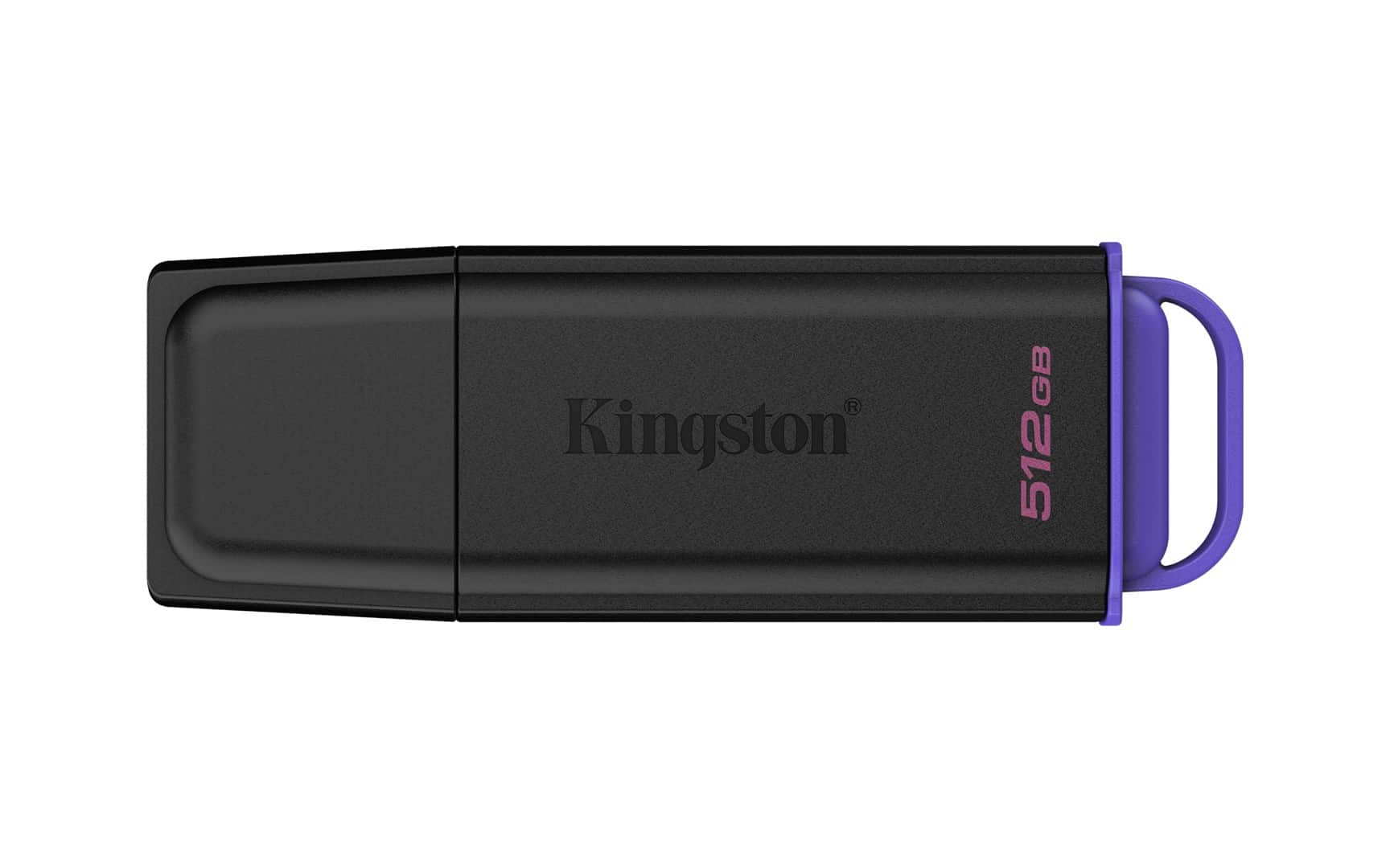 KINGSTON 512GB Portable USB 3.2 Gen 1 DataTraveler Exodia Black/Purple — zdjęcie 1 z 8