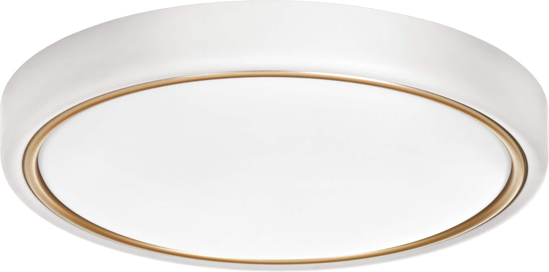 Nowoczesny plafon sufitowy LED Activejet VERDI W/G Biało - Złoty 23W — zdjęcie 1 z 7