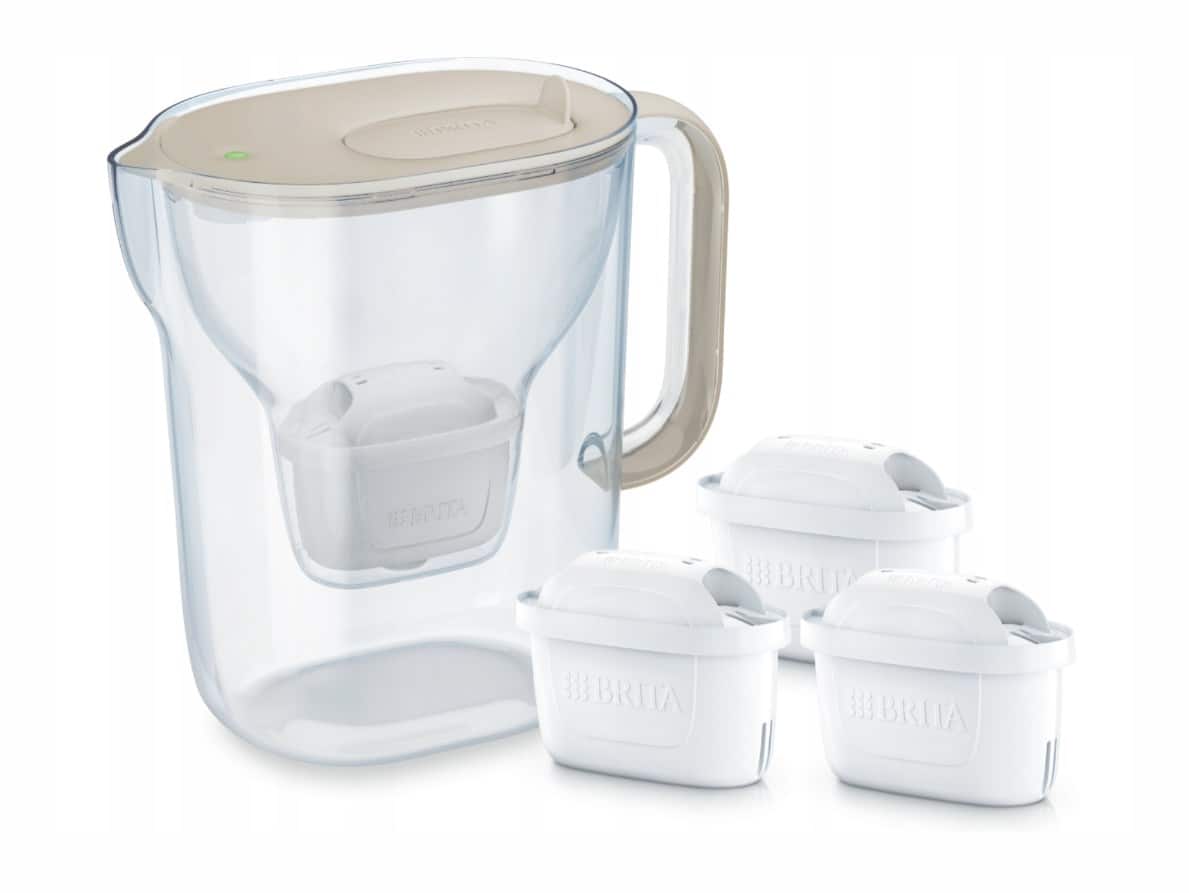Dzbanek Brita Essential XL+3 wkłady (piaskowy) — zdjęcie 1 z 8