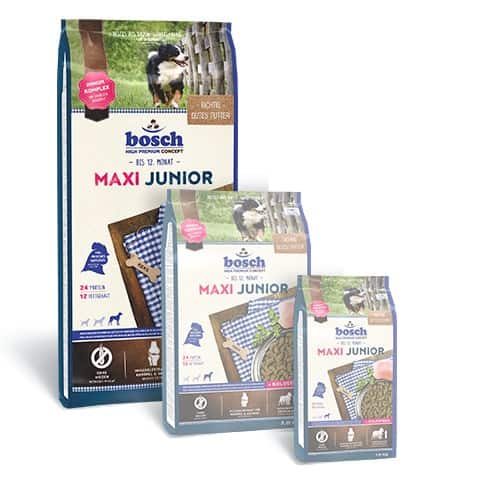 BOSCH Maxi Junior 15kg - sucha karma dla szczeniąt (WYPRZEDAŻ)