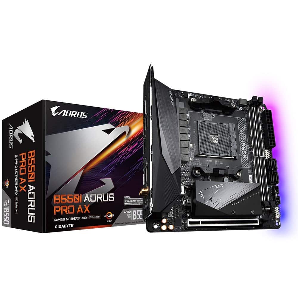 Płyta główna Gigabyte B550I AORUS PRO AX — zdjęcie 1 z 5