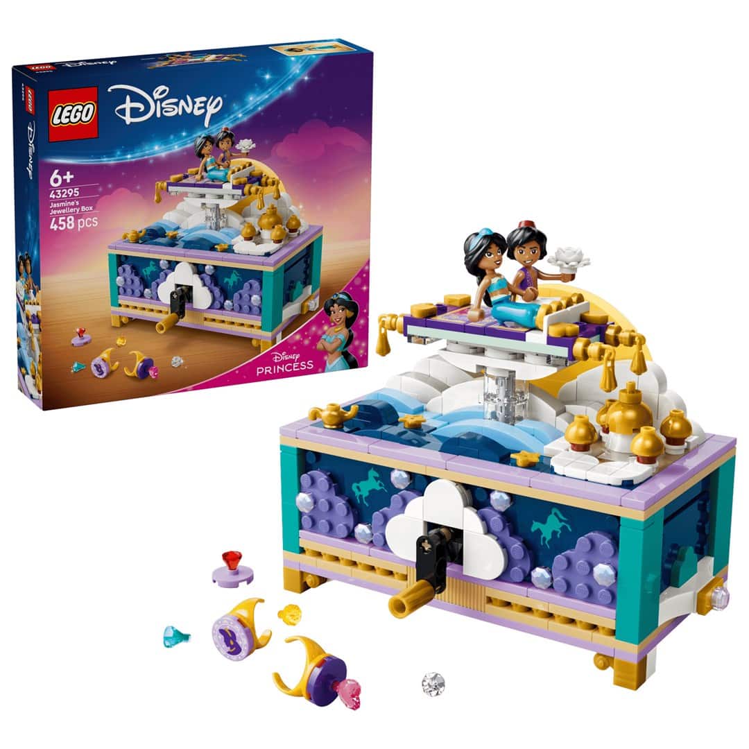 LEGO Disney 43295 - Szkatułka na biżuterię Dżasminy — zdjęcie 1 z 8