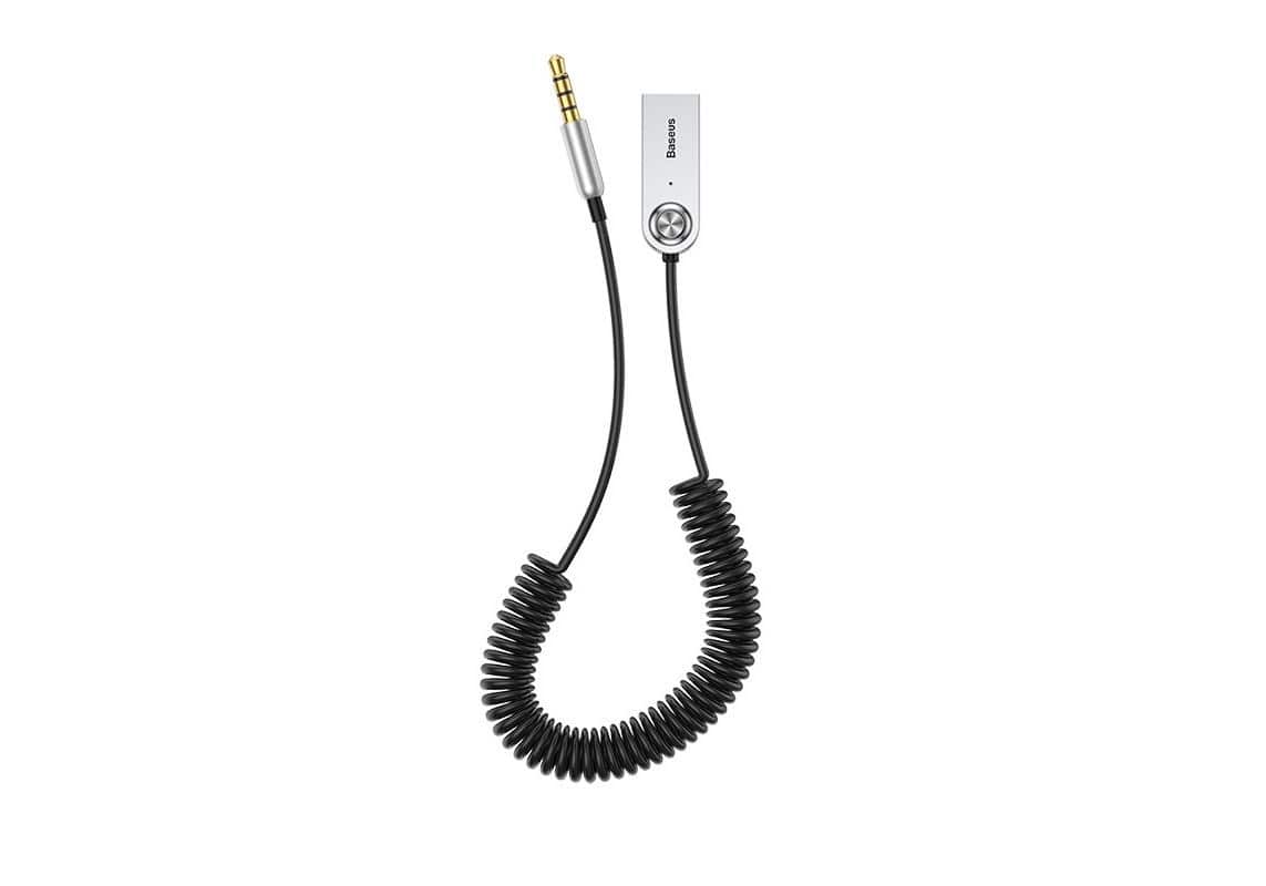 BASEUS ADAPTER CABA01-01 USB - JACK 3,5 MM CZARNY — zdjęcie 1 z 8