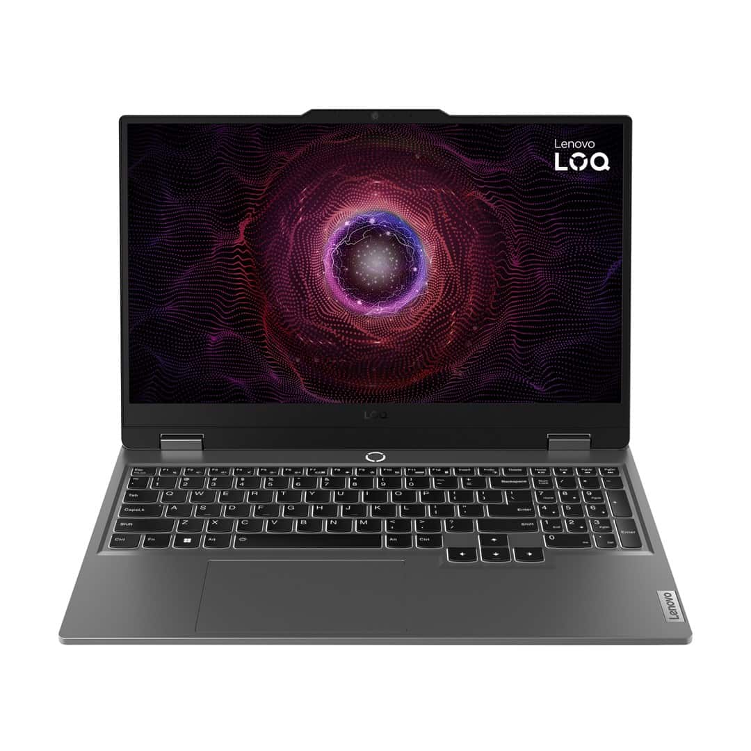 Lenovo LOQ 15ARP9 Ryzen 5 7235HS 15.6" FHD IPS 300nits AG 144Hz 16GB DDR5 4800 SSD512 GeForce RTX 4050 6GB Cam720p 60Wh Win11 Luna Grey — zdjęcie 1 z 8