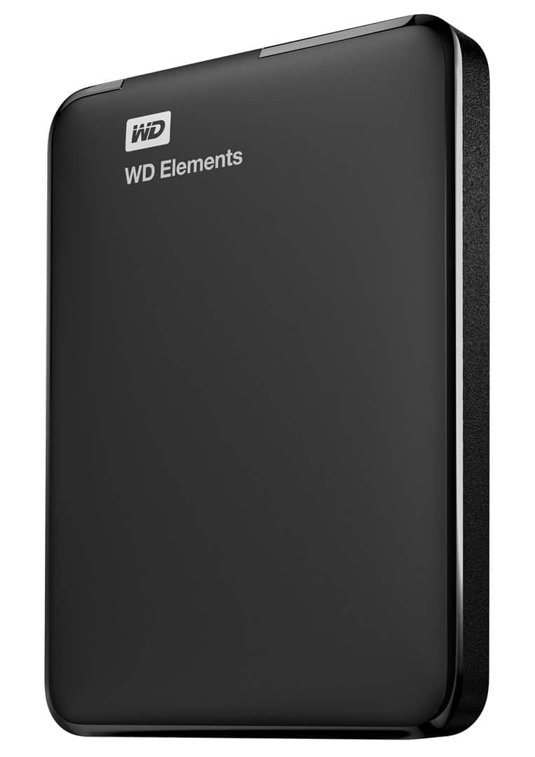 Dysk zewnętrzny HDD WD Elements (2TB; 2.5"; USB 3.0; Czarny; WDBU6Y0020BBK-WESN) (OUTLET) — zdjęcie 1 z 8