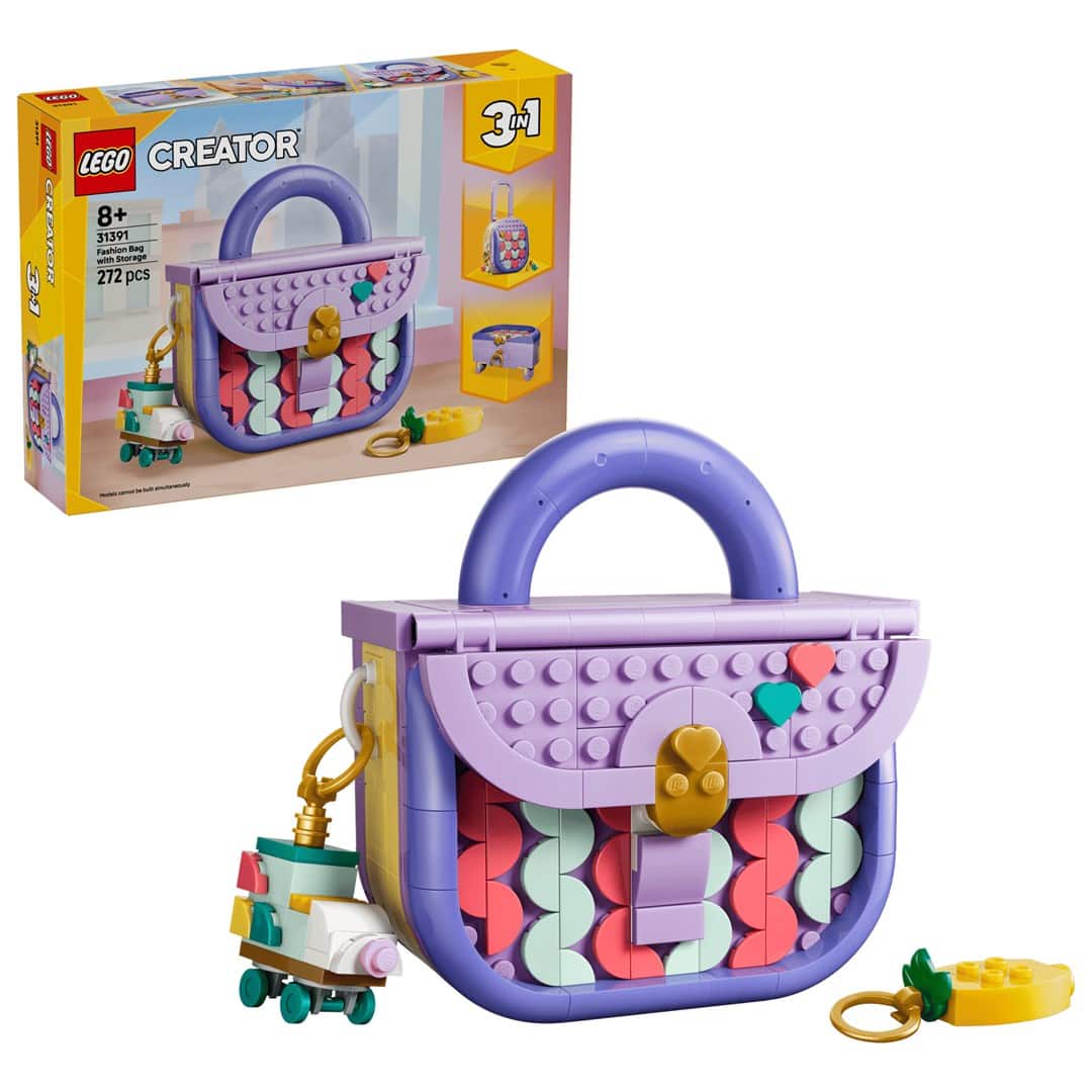 LEGO Creator 3w1 31391 - Modna torebka ze schowkiem — zdjęcie 1 z 8