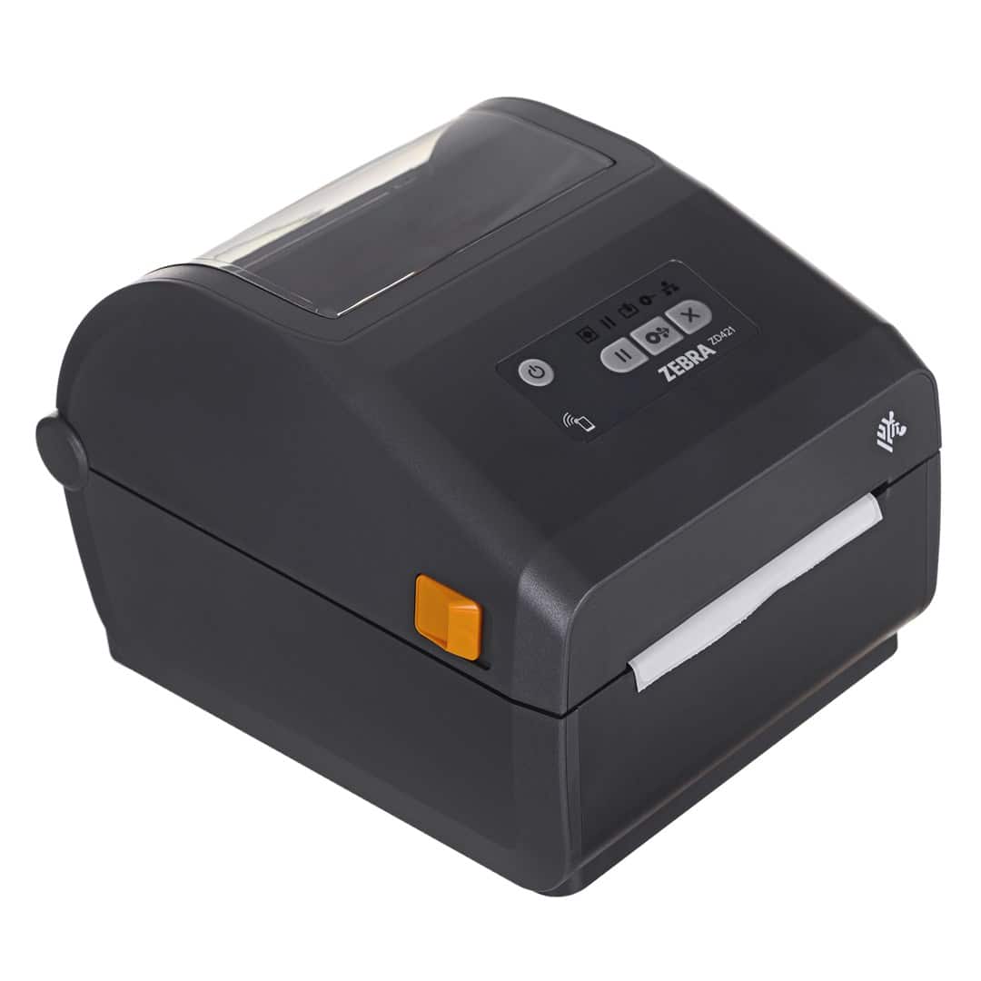 Zebra Drukarka etykiet ZD421D/termiczna/USB/Ethernet/203dpi ZD4A042-D0EE00EZ — zdjęcie 1 z 7