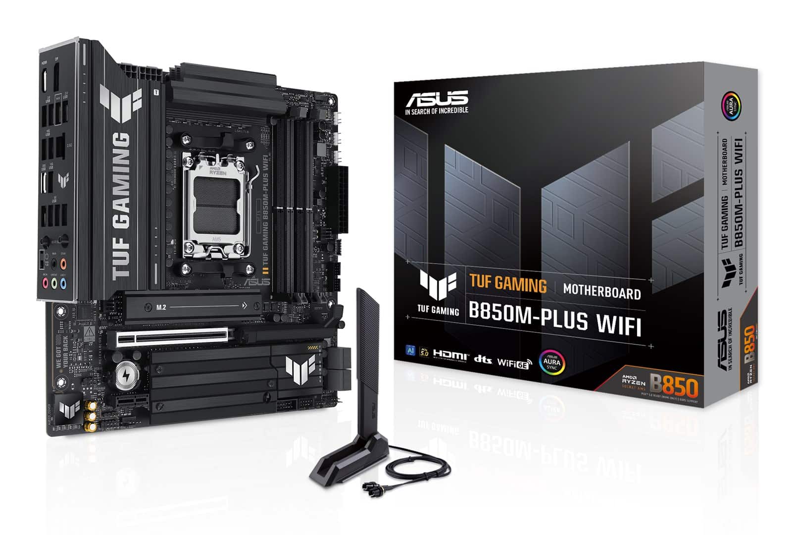 Płyta główna ASUS TUF GAMING B850M-PLUS WIFI (OUTLET) — zdjęcie 1 z 8