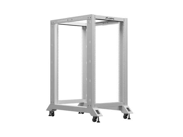 LANBERG OPEN RACK 19" 22U 600X1000 SZARY — zdjęcie 1 z 7