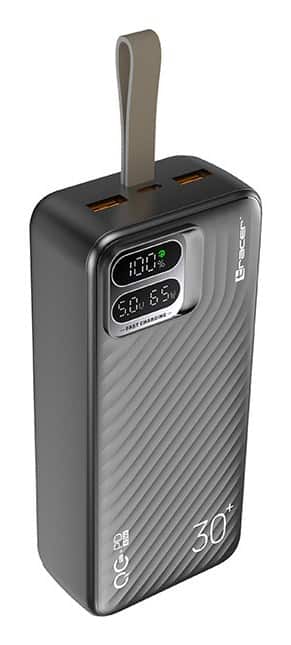 TRACER POWERBANK BLAZE 30000MAH 65W CZARNY — zdjęcie 1 z 8