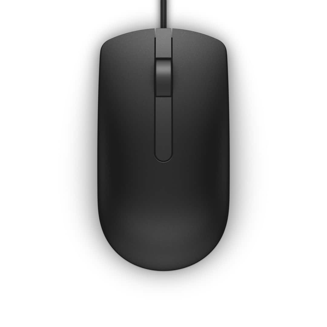 Dell mysz przewodowa MS116 czarna (570-AAIS) — zdjęcie 1 z 3