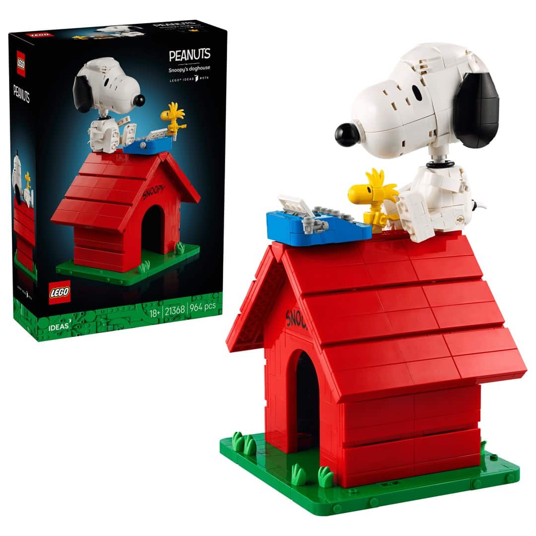 LEGO Ideas 21368 - Fistaszki: Buda Snoopy'ego — zdjęcie 1 z 8