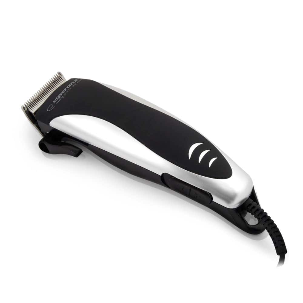ESPERANZA MASZYNKA DO STRZYŻENIA WŁOSÓW GALLANT BLACK/SILVER EBC005S — zdjęcie 1 z 8
