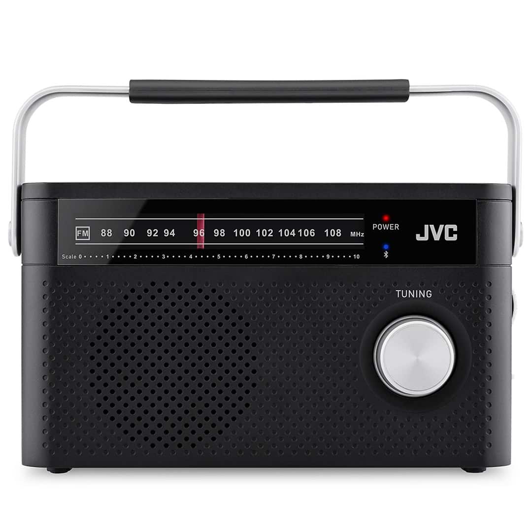 JVC Przenośne radio RA-E315B czarny — zdjęcie 1 z 8