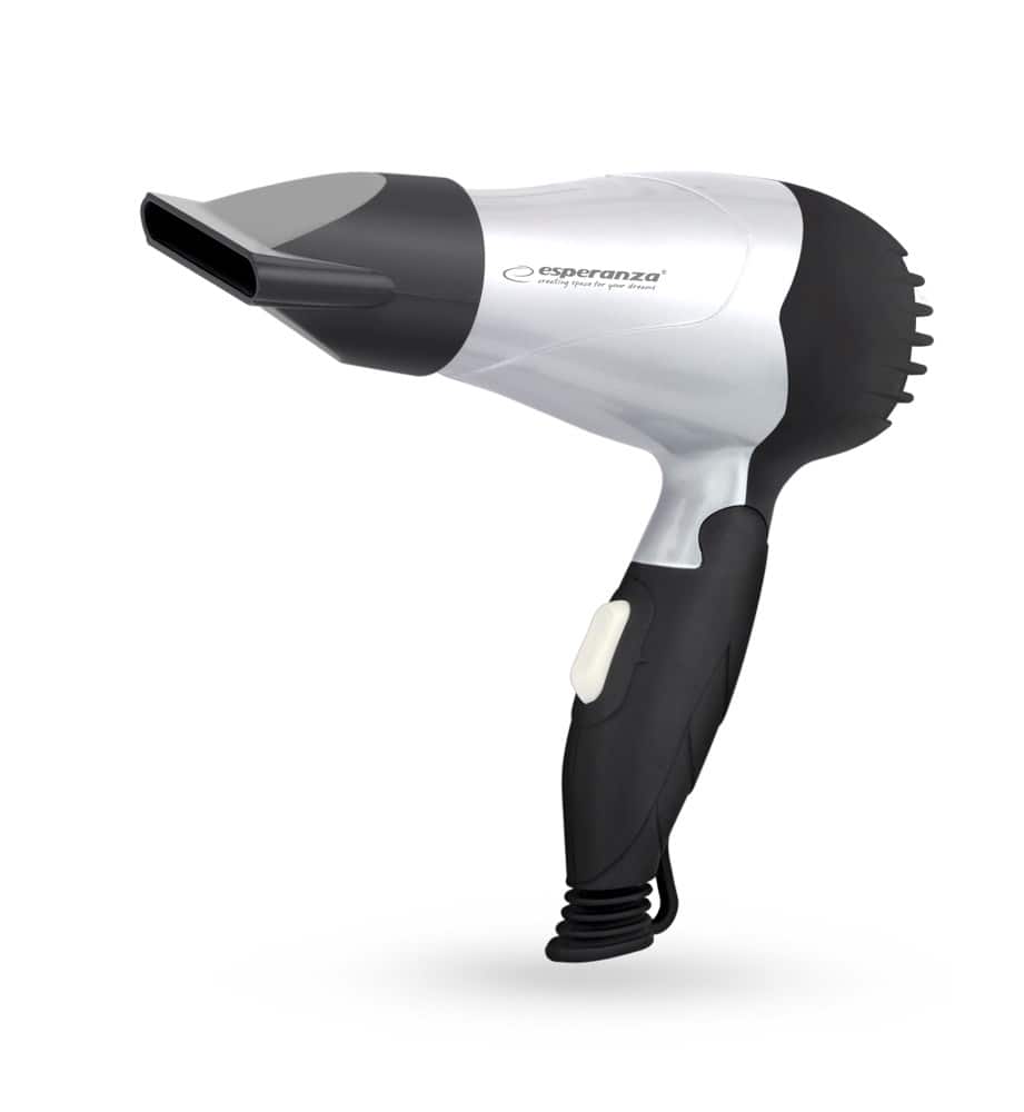 Suszarka do włosów Esperanza Venus EBH002S (850W; kolor czarny) — zdjęcie 1 z 4
