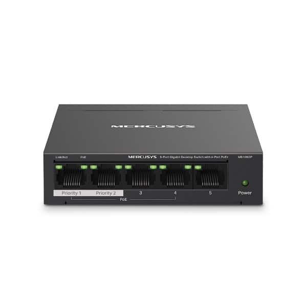Switch Mercusys MS105GP — zdjęcie 1 z 3
