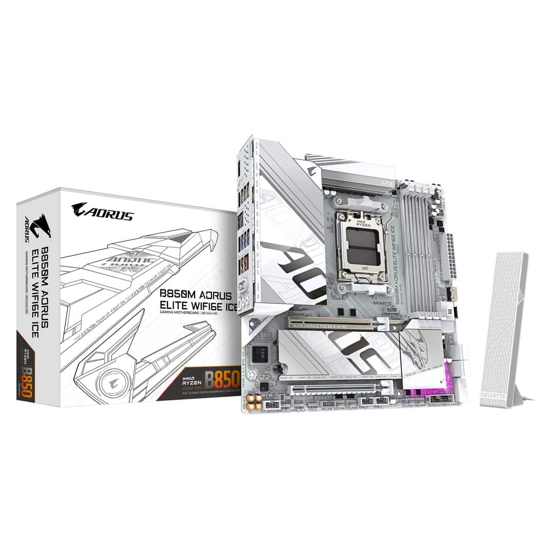 Płyta główna Gigabyte B850M A ELT WF6E ICE — zdjęcie 1 z 5