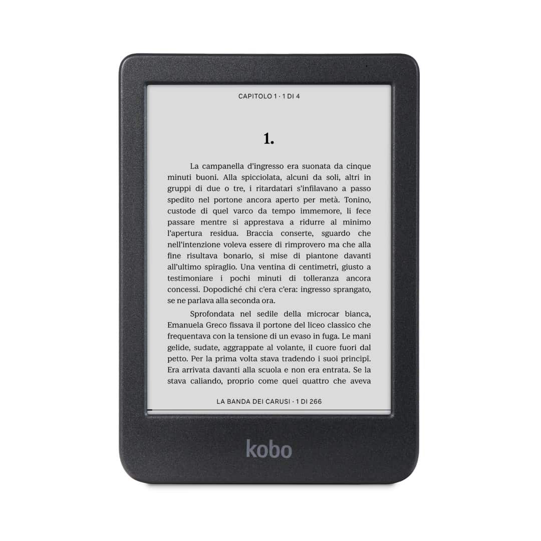Ebook Kobo Clara BW 6" E-Ink Carta 1300 HD 16GB WI-FI Black (WYPRZEDAŻ) — zdjęcie 1 z 6