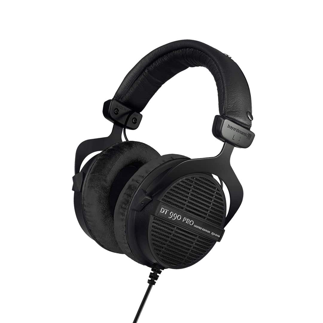 Beyerdynamic DT 990 PRO 250 OHM BLACK LIMITED EDITION - Słuchawki studyjne otwarte (WYPRZEDAŻ) — zdjęcie 1 z 3