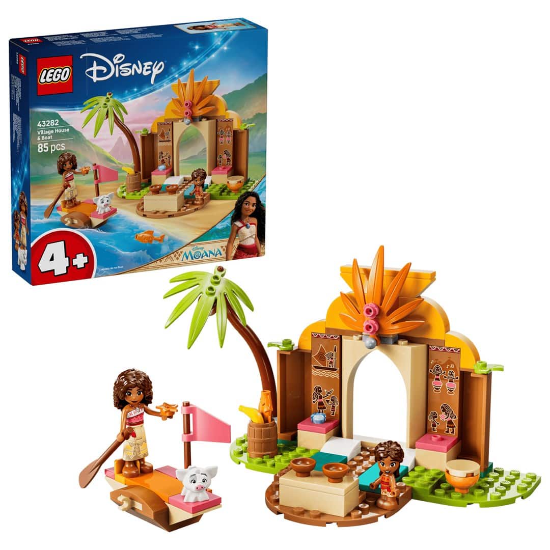 LEGO Disney 43282 - Wiejska chatka i łódź — zdjęcie 1 z 8