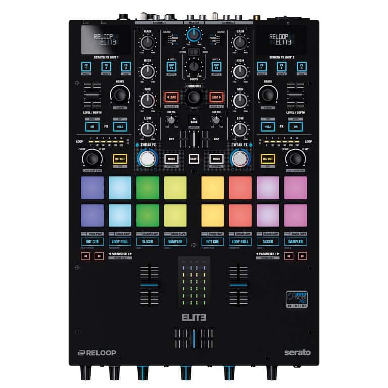 Reloop Elite – Profesjonalny mikser DJ do Serato — zdjęcie 1 z 8