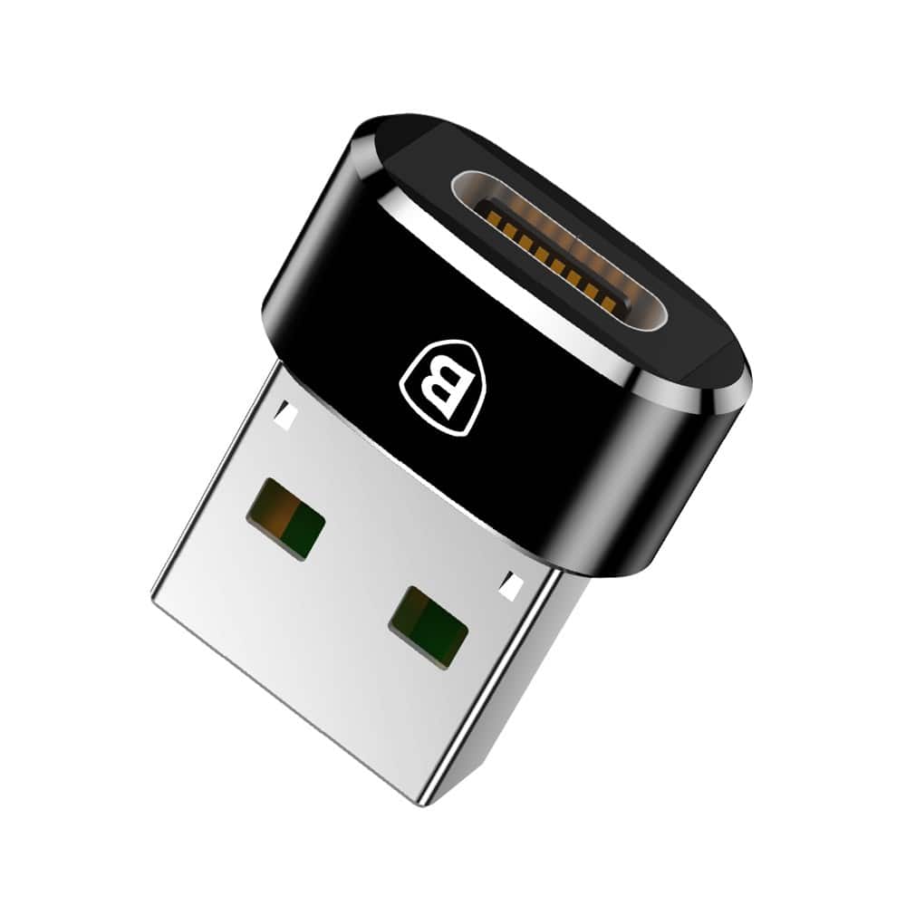 Adapter USB Baseus CAAOTG-01 (USB typu C - USB ; kolor czarny)