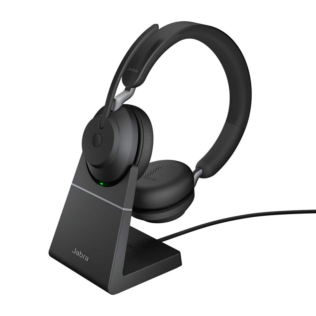 Jabra Evolve2 65, UC Stereo Zestaw słuchawkowy Bezprzewodowy Opaska na głowę — zdjęcie 1 z 6
