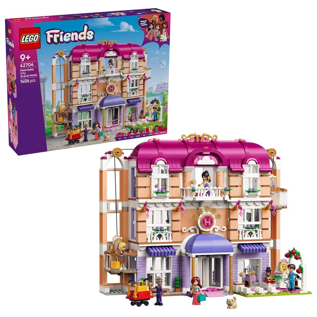 LEGO Friends 42704 - Grand Hotel w mieście Heartlake — zdjęcie 1 z 8