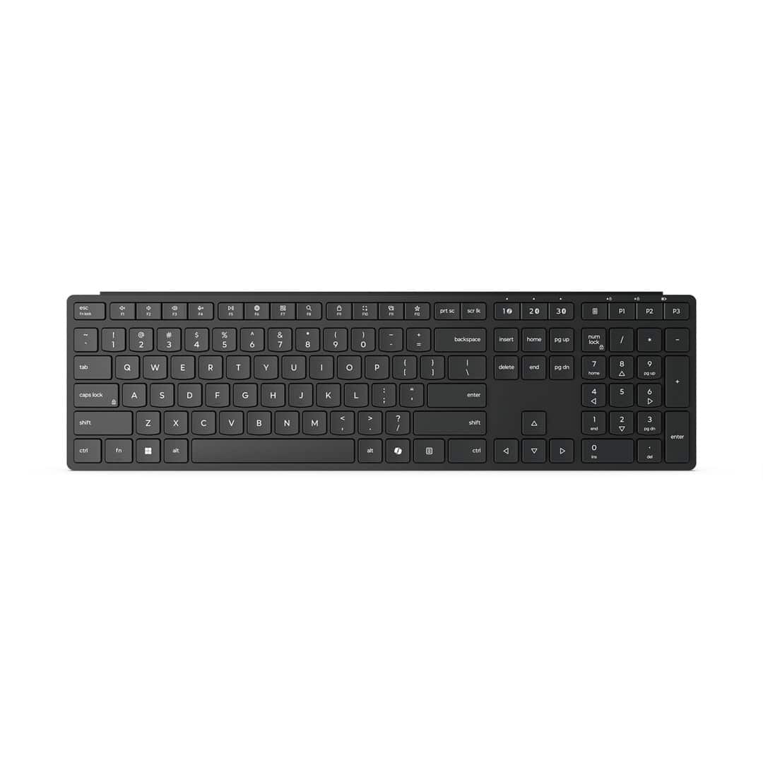 Lenovo Wireless Multi-Mode Pro Keyboard 6000 - U.S. English (103P)/4Y41S04659 — zdjęcie 1 z 5