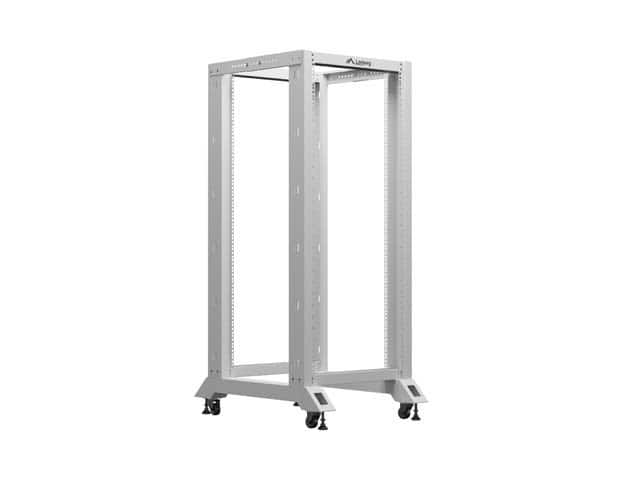 LANBERG OPEN RACK 19" 27U 600X800 SZARY — zdjęcie 1 z 7