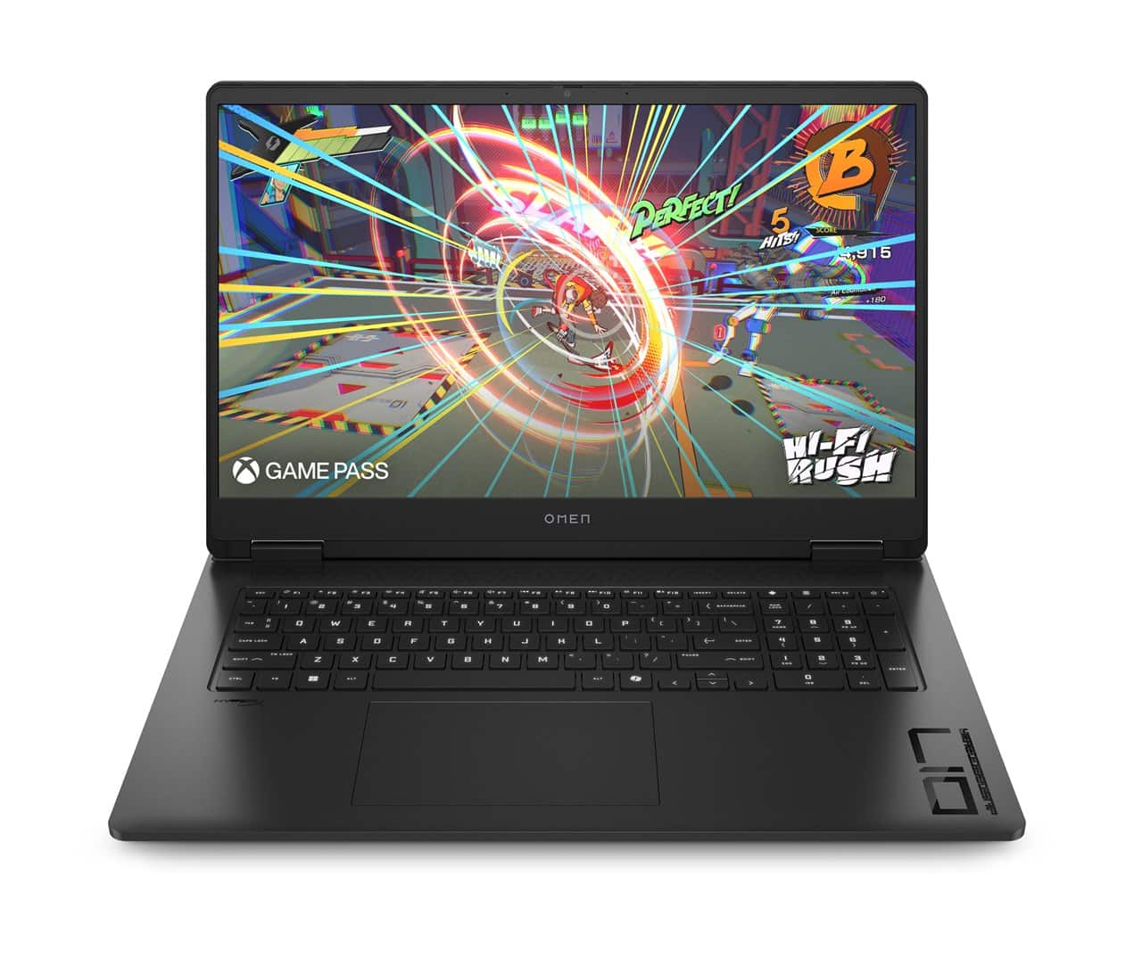 HP OMEN 17-db0128nw Ryzen 5 8645HS 17.3"FHD IPS 144Hz 300n AG 16GB DDR5 5600 SSD512 RTX 4060_8GB 83Wh Win11 2Y — zdjęcie 1 z 8