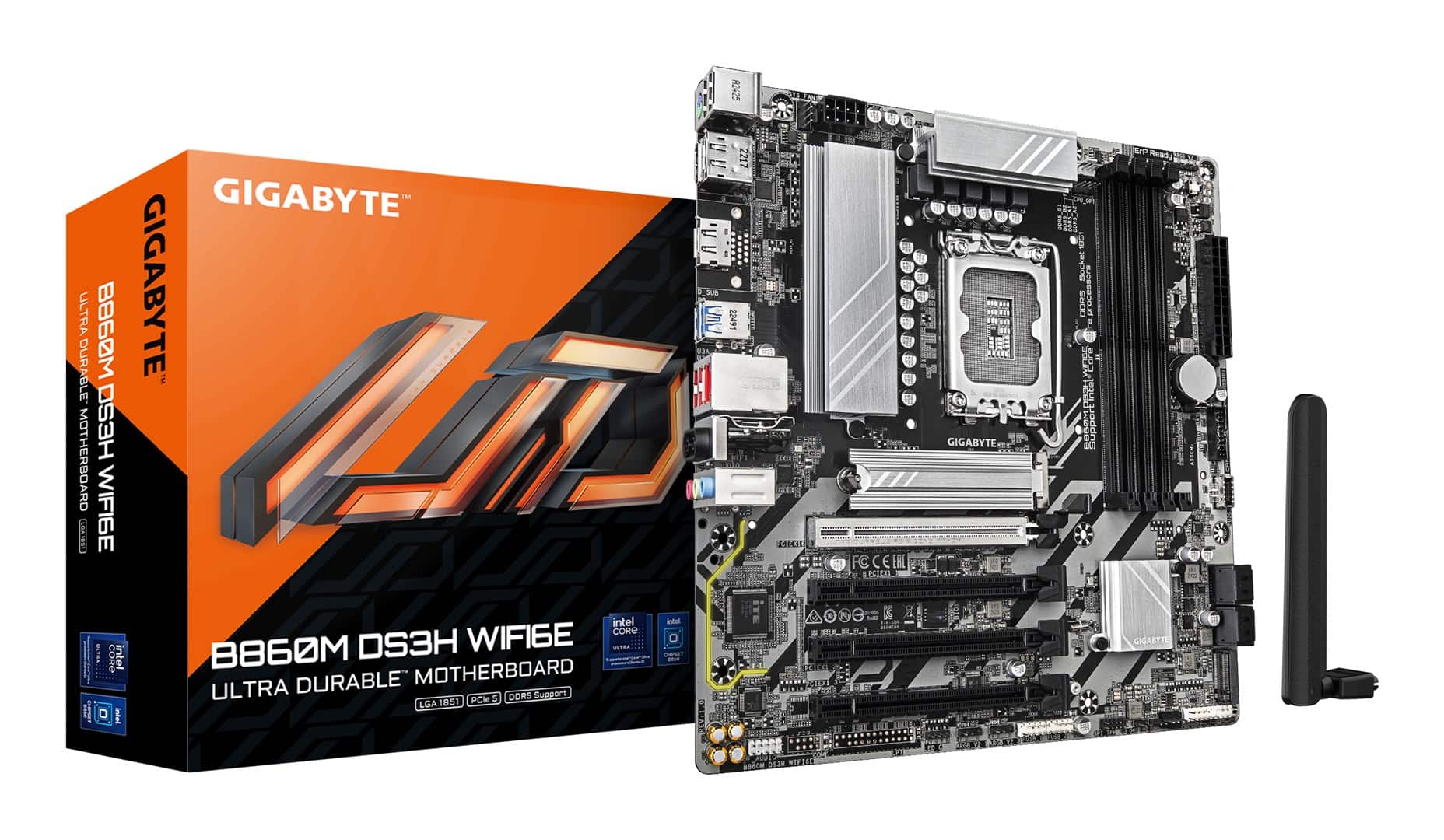 Płyta główna Gigabyte B860M DS3H WIFI6E — zdjęcie 1 z 4