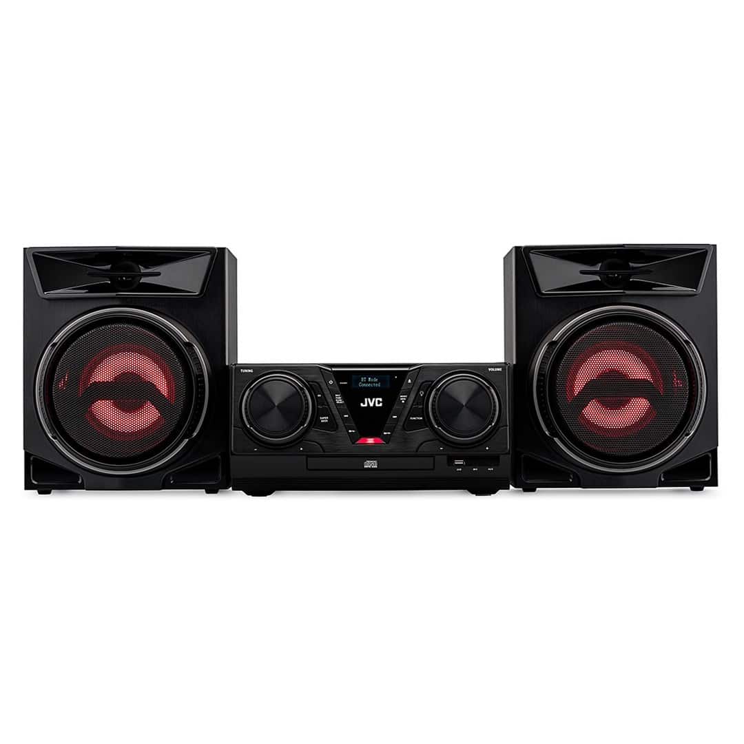 JVC Mini wieża MX-E325B-DAB czarny — zdjęcie 1 z 8