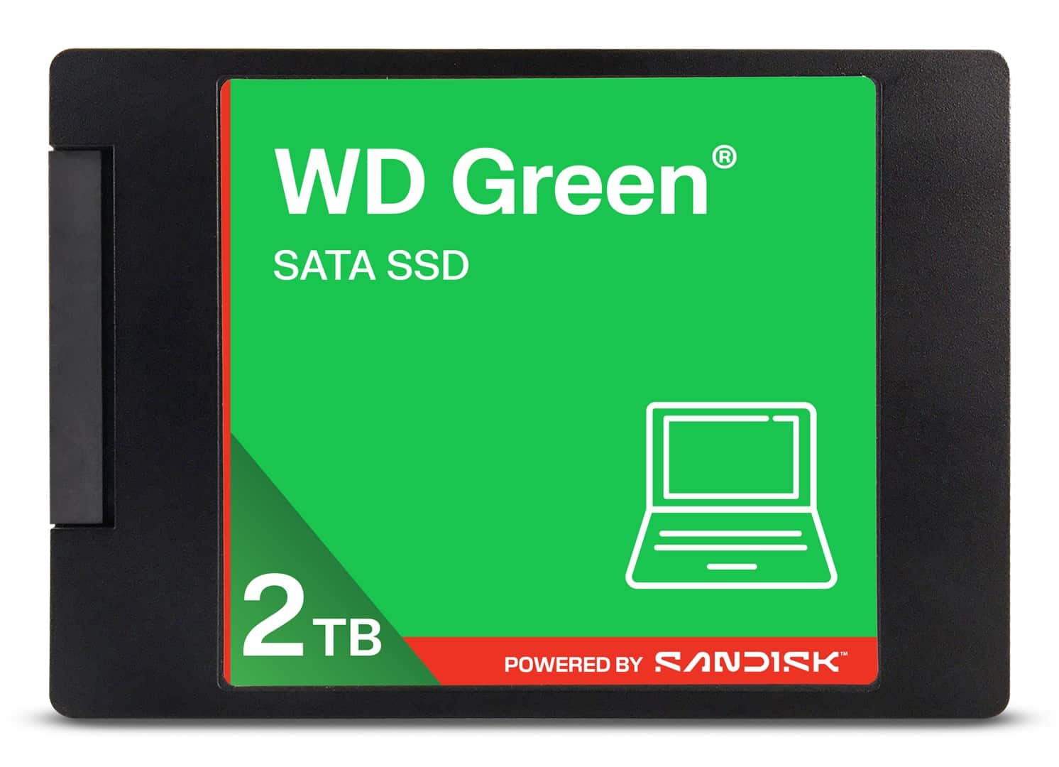 SSD WD Green 2.5" 2TB SATA III WDS200T5G0A — zdjęcie 1 z 4