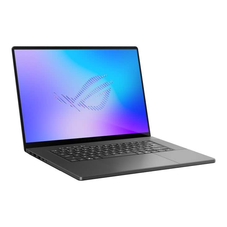 ASUS ROG Zephyrus G16 GU606AX-U9642X Ultra 9 386H 16.0"2.5K OLED 240Hz 1100nits Peak 64GB LPDDR5X 8533 SSD2TB GeForce RTX 5090 24GB WLAN+BT Cam1080p+IR 90WHrs W11Pro Eclipse Gray — zdjęcie 1 z 8