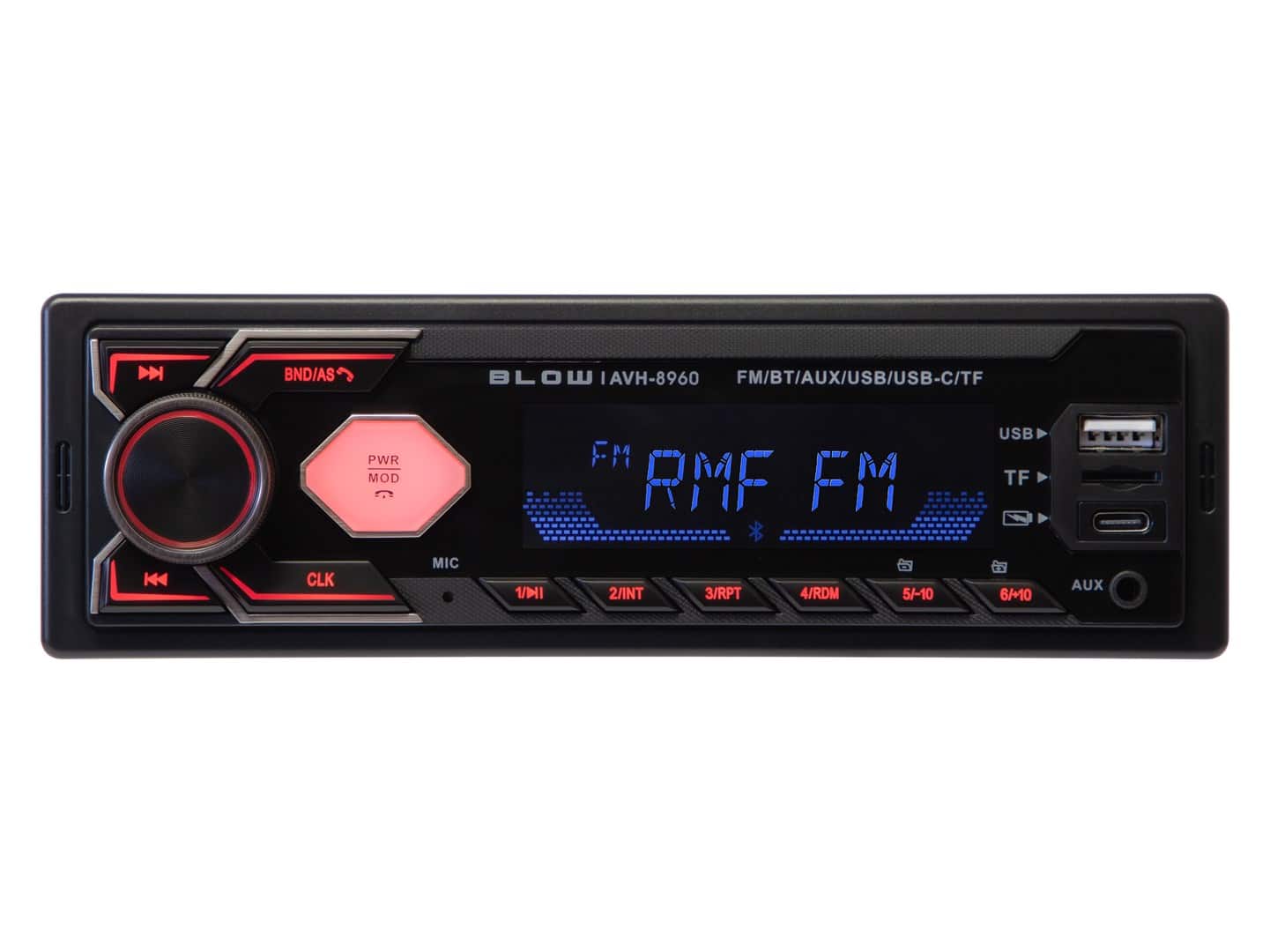 Radio BLOW AVH-8960 RDS z USB-C — zdjęcie 1 z 7