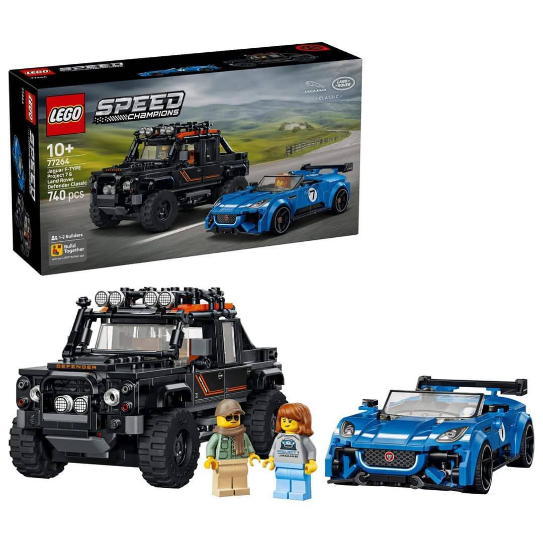 LEGO Speed Champions 77264 - Jaguar Project 7 i Land Rover Defender — zdjęcie 1 z 8