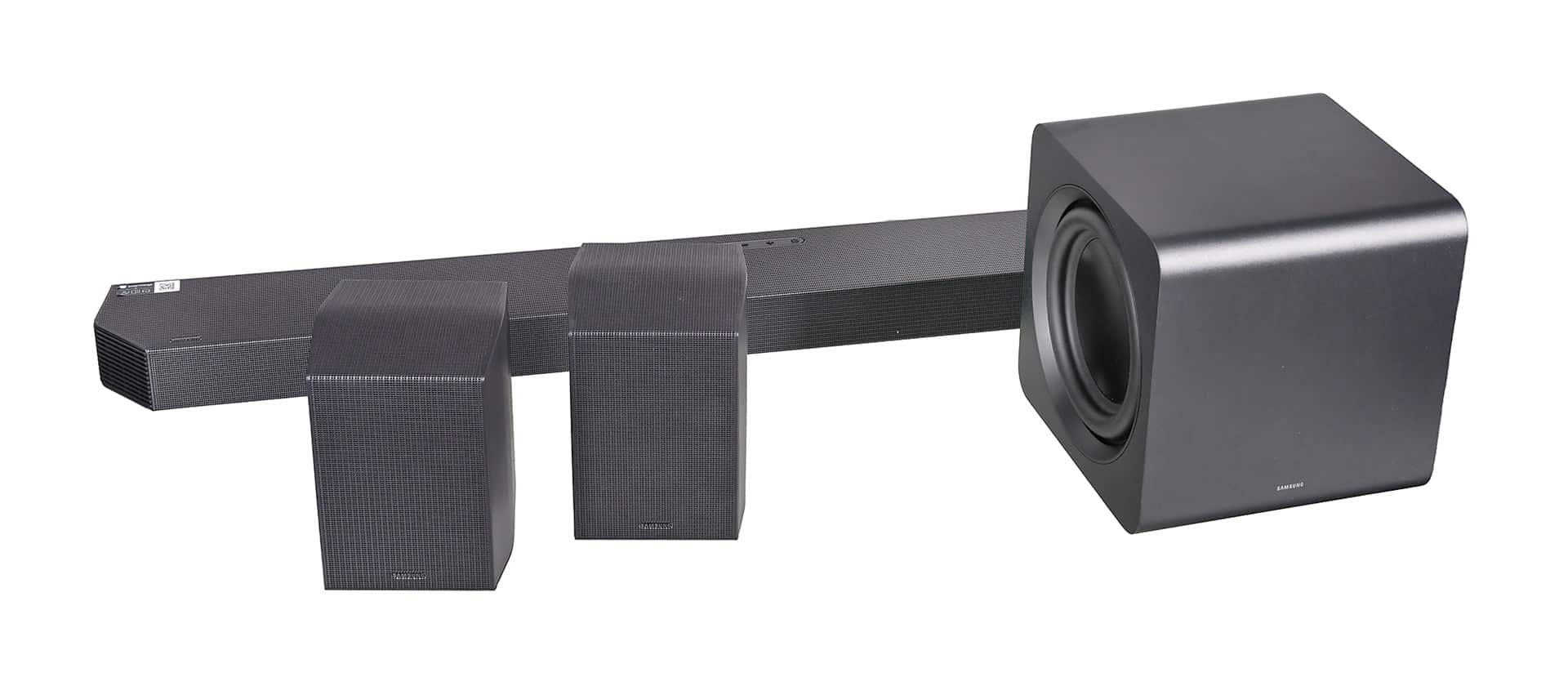 Soundbar Samsung HW-Q930F/­EN 9.1.4 kan. 540W Bluetooth 5.3 Dolby Atmos Czarny (OUTLET) — zdjęcie 1 z 8