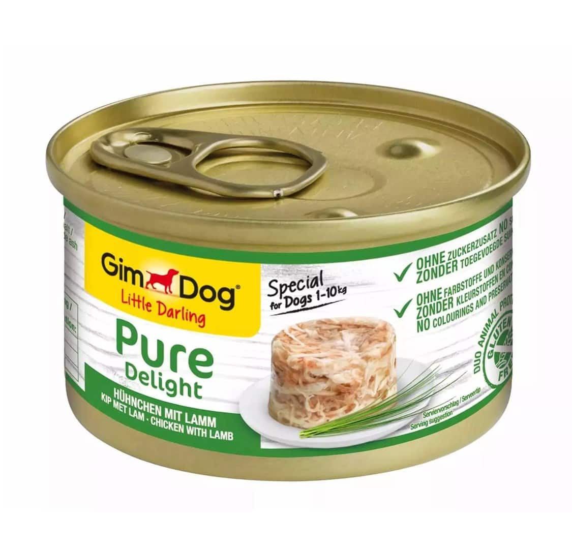 GimCat Pure Delight kurczak z jagnięciną 85g