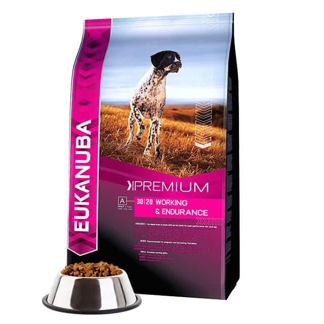 EUKANUBA Performance Working & Endurance 15kg - sucha karma dla psa (WYPRZEDAŻ)