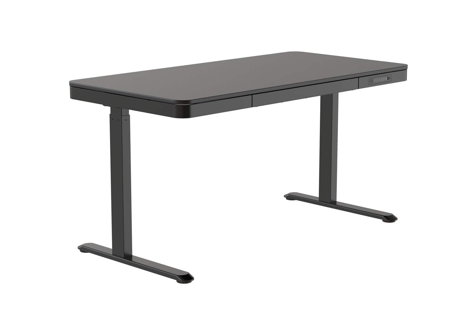 Biurko ACTIVEJET z el.reg.wys. 120x60 ET119S czarny — zdjęcie 1 z 8
