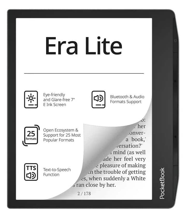 Czytnik E-booków PocketBook Era Lite 710 7" 16GB WI-FI Stone Green — zdjęcie 1 z 6